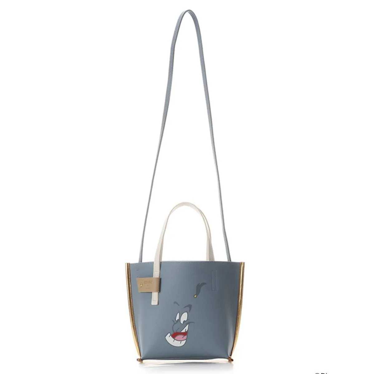 Aladdin Genie Drummer Blue Crossbody Bag