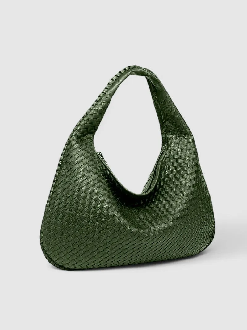 Alexa - Woven Hobo Bag