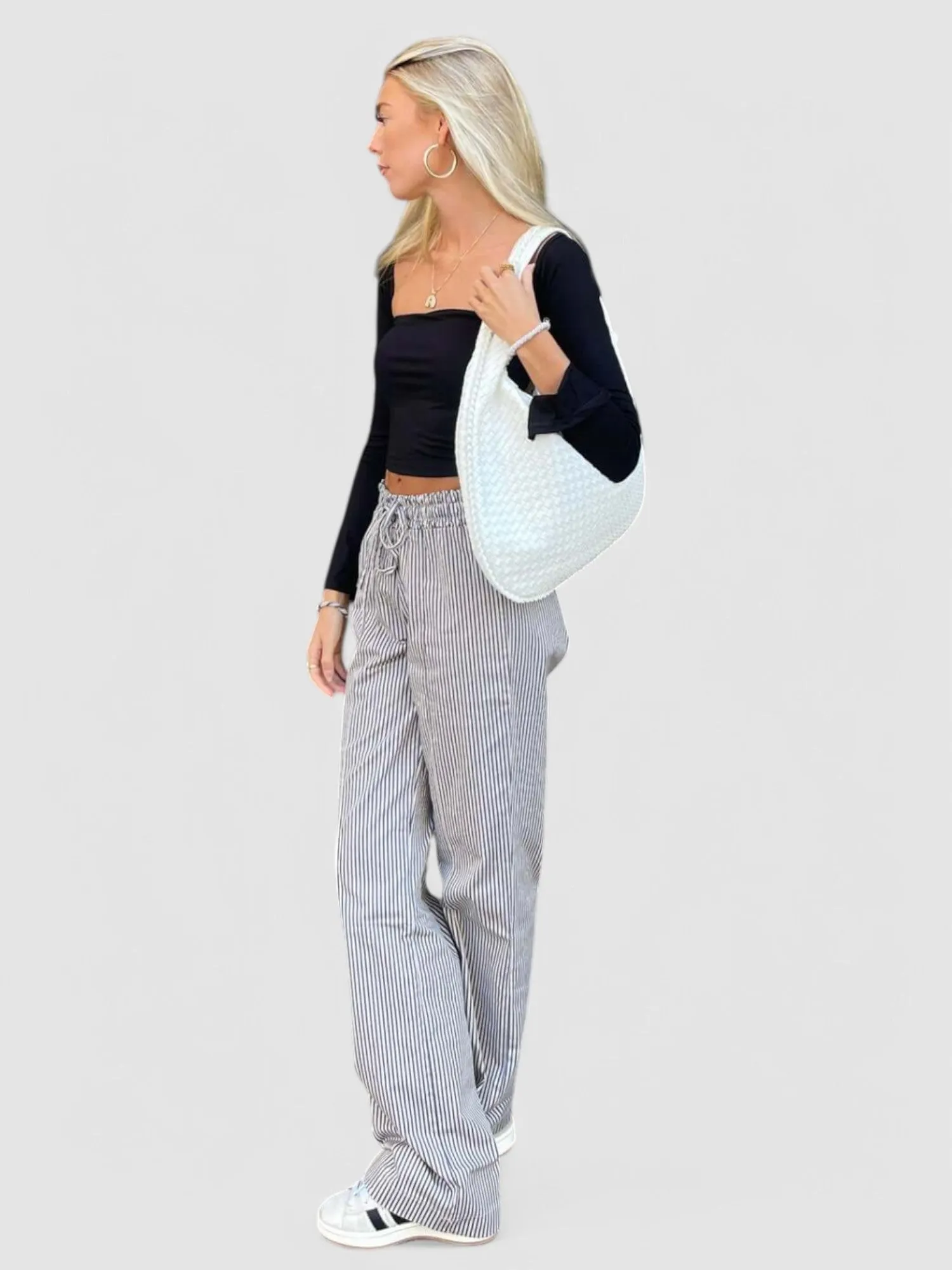 Alexa - Woven Hobo Bag
