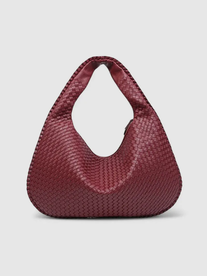 Alexa - Woven Hobo Bag