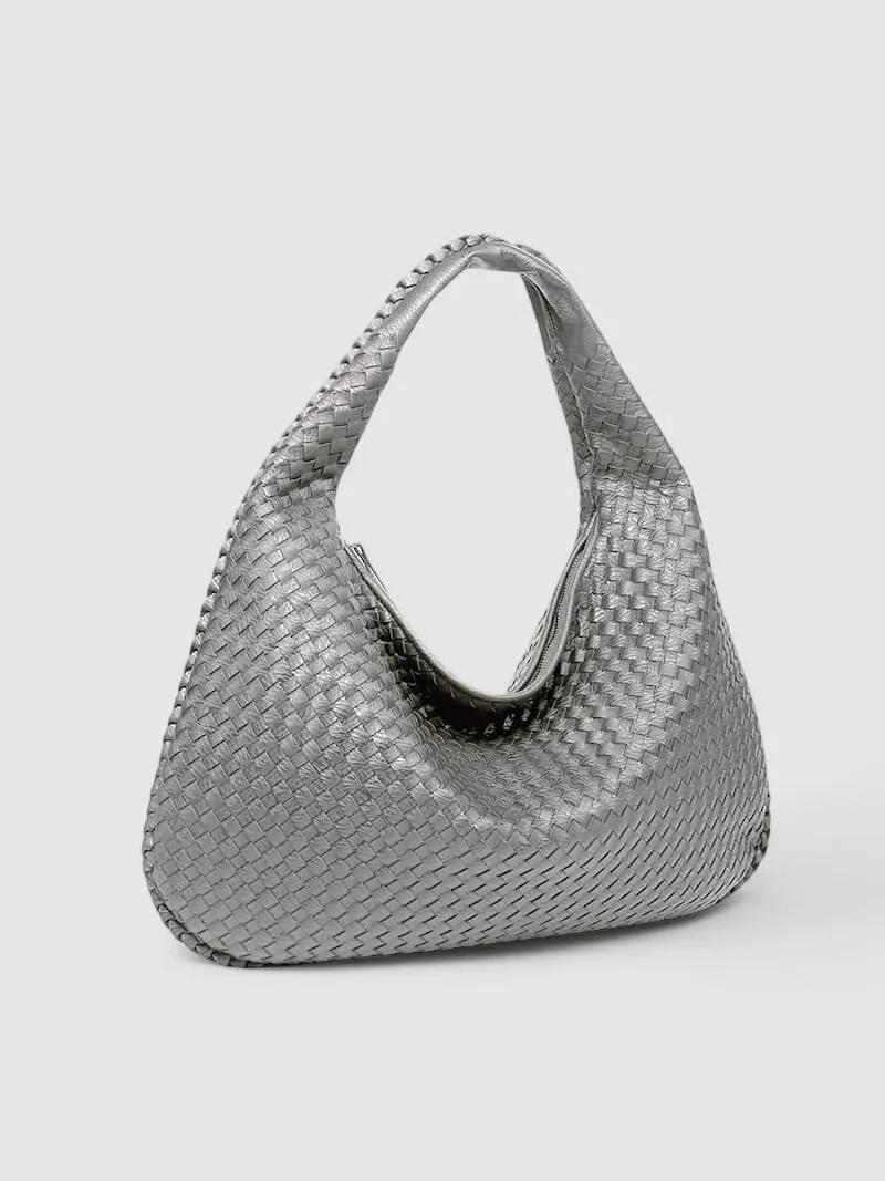 Alexa - Woven Hobo Bag