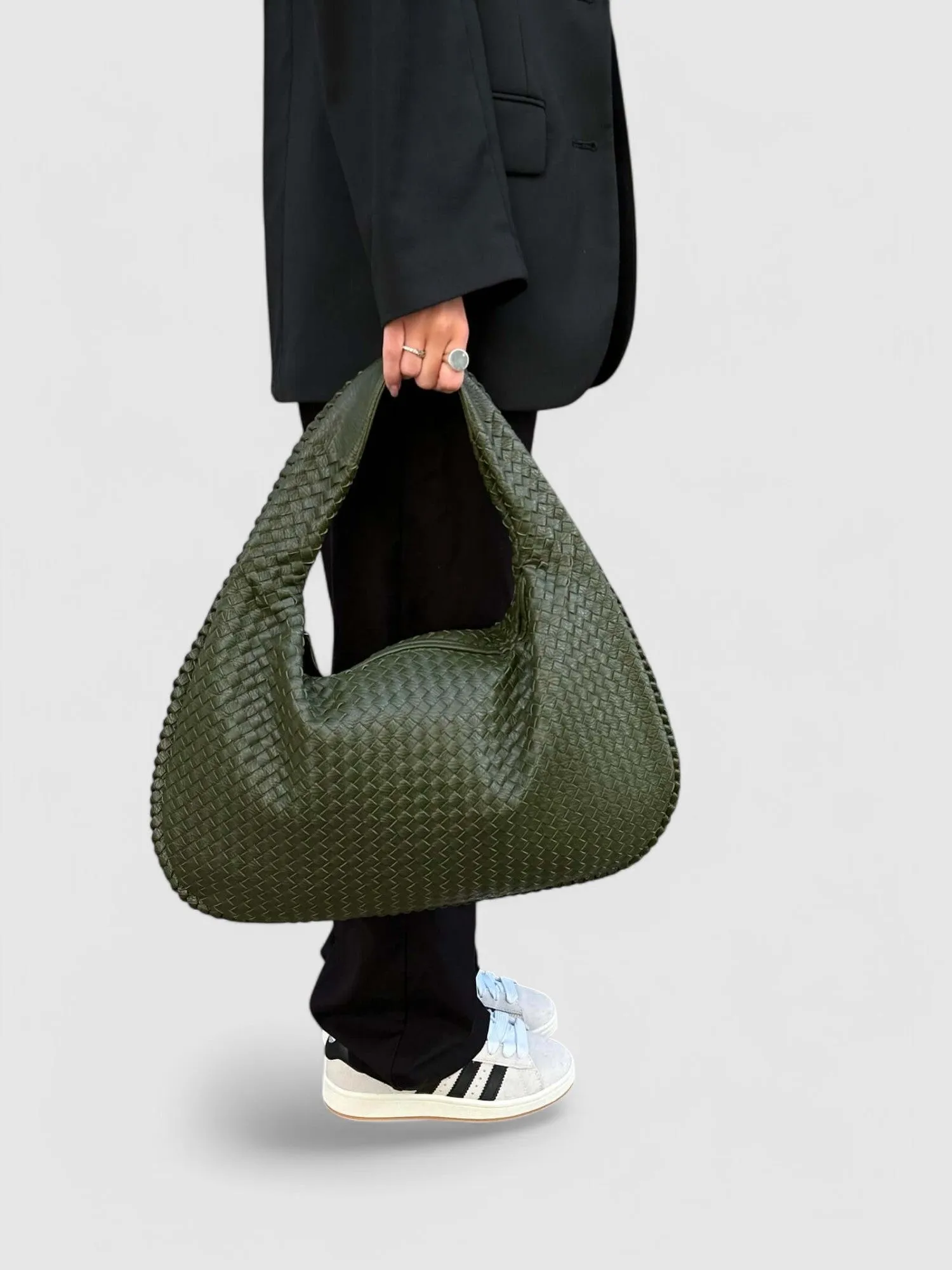 Alexa - Woven Hobo Bag