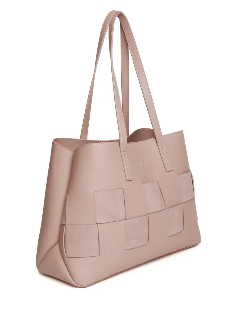 Alice Wheeler Milan Tote Bag Pink