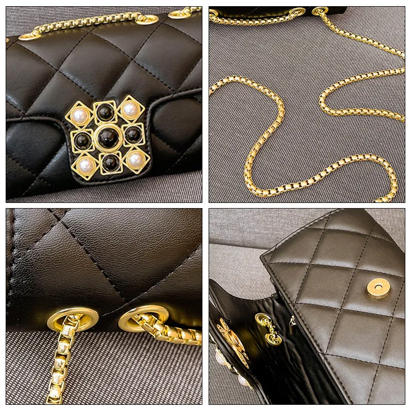 All Match Rhombus Lattice Chain Bag