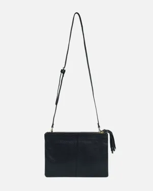 Alles | Leather Crossbody Bag Double Zipper