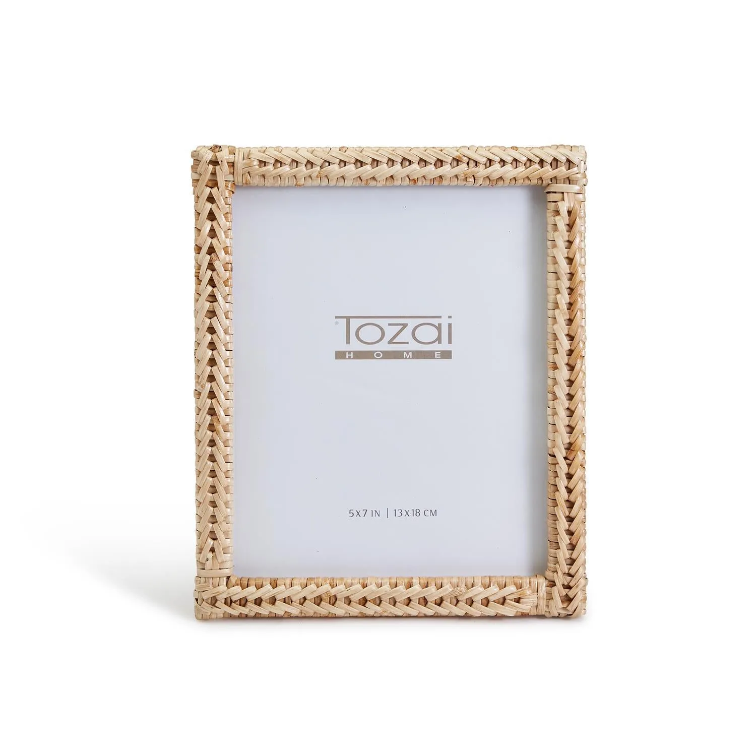 Amanpulo Woven Rattan Photo Frame