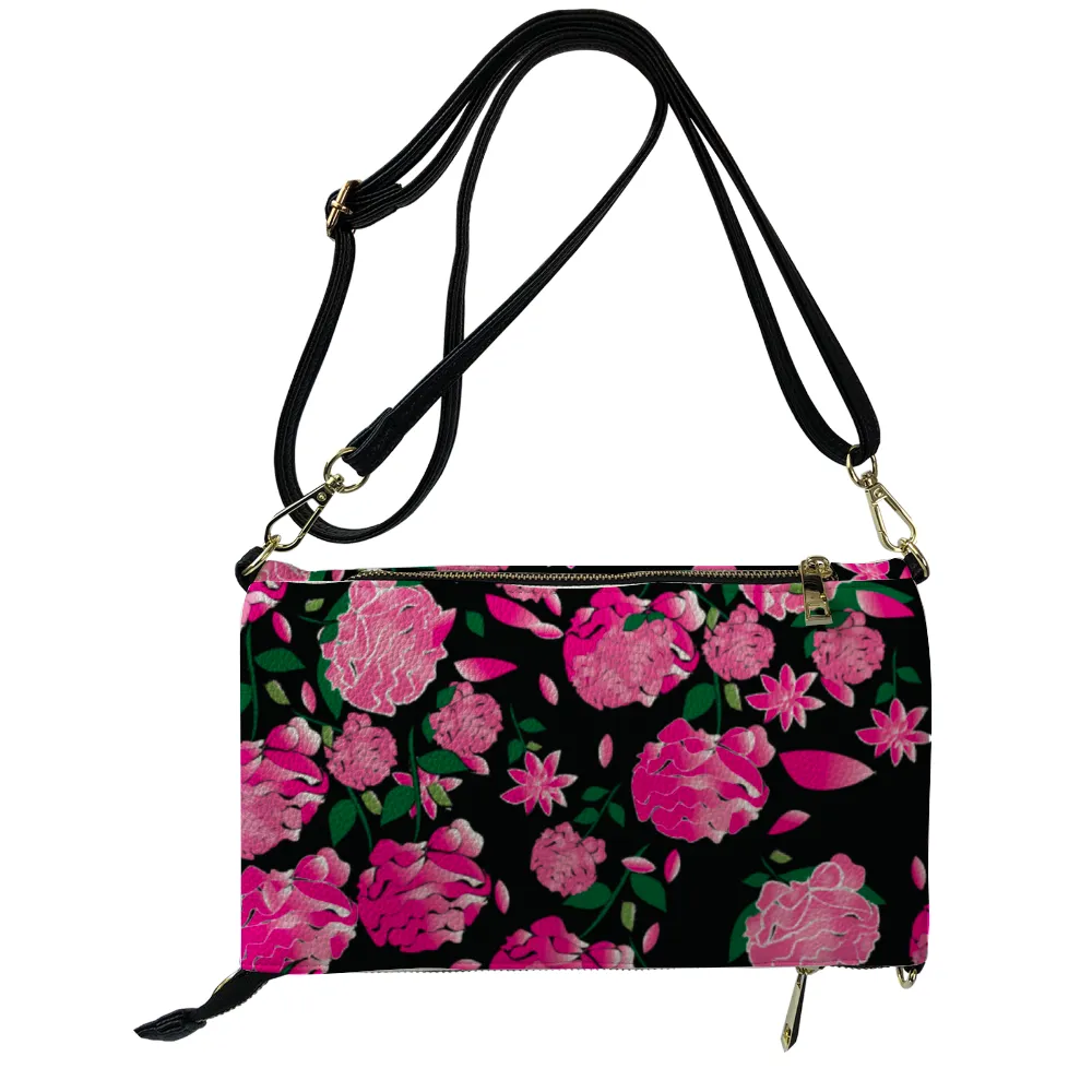 AMMA JO Crossbody Wallet - Peony