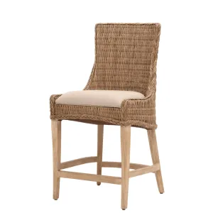 Anaheim Wicker Counter Stool- s/2