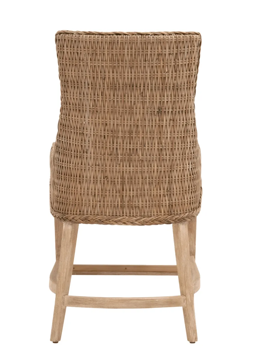 Anaheim Wicker Counter Stool- s/2