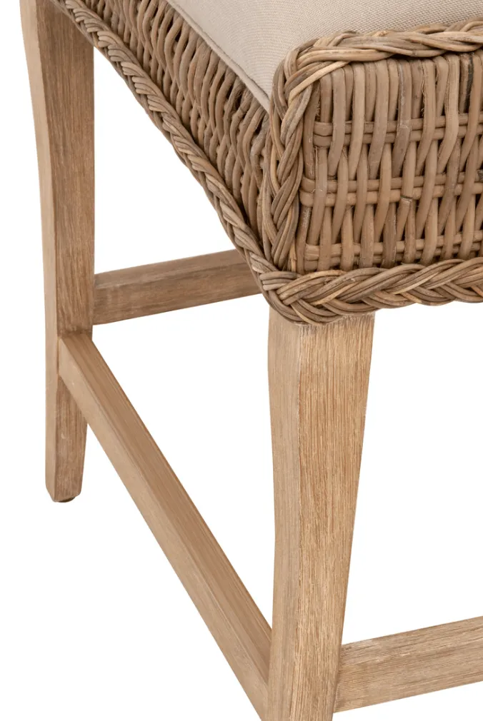 Anaheim Wicker Counter Stool- s/2