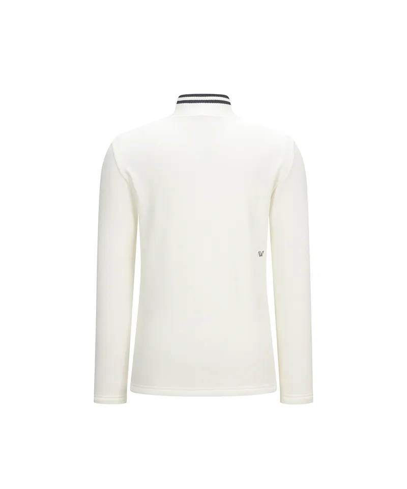 ANEW Golf Men's Winter High Neck L/TS - Ivory