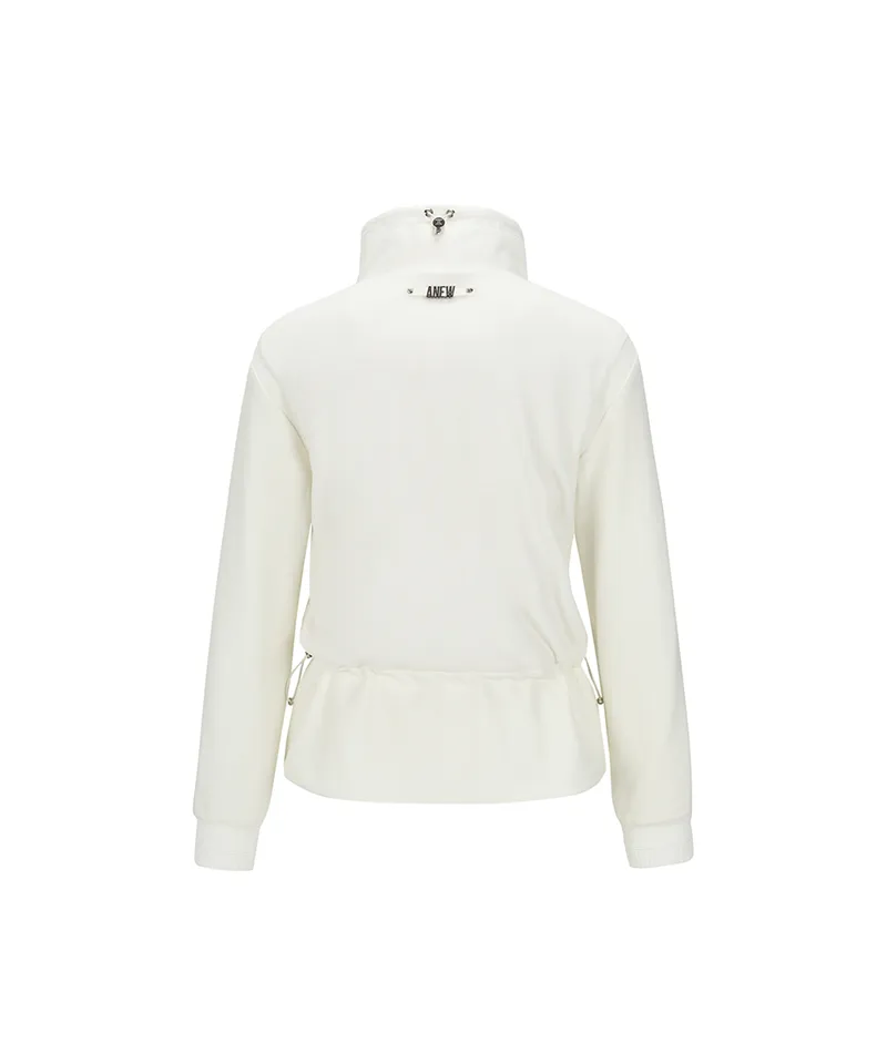 ANEW Golf Women Boa Fleece JK - Ivory