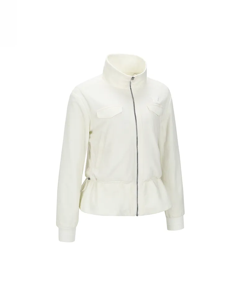 ANEW Golf Women Boa Fleece JK - Ivory