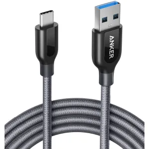 Anker Powerline  0.9m USB C Kabel auf USB 3.0 A, Beständig für USB Typ-C Geräte