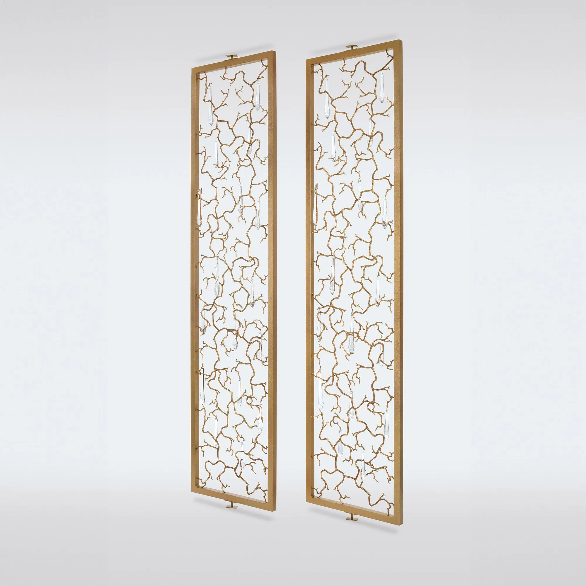 Aqua Vertical Room Divider