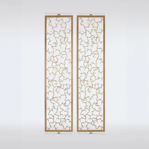 Aqua Vertical Room Divider
