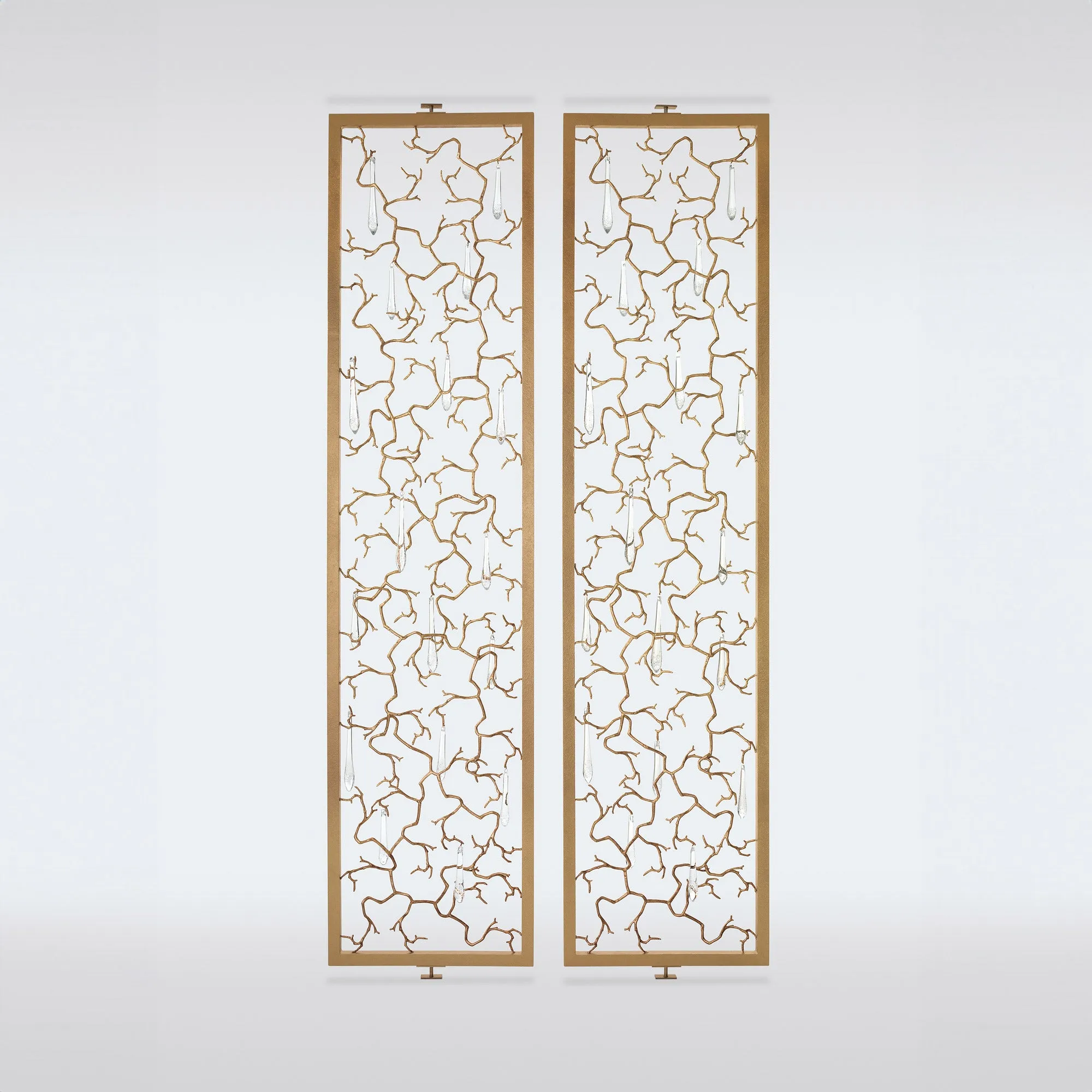 Aqua Vertical Room Divider