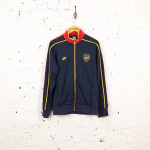 Arsenal Nike Tracksuit Top Jacket - Blue - L