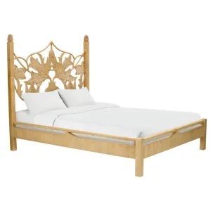 Artichoke Queen Bed - Natural