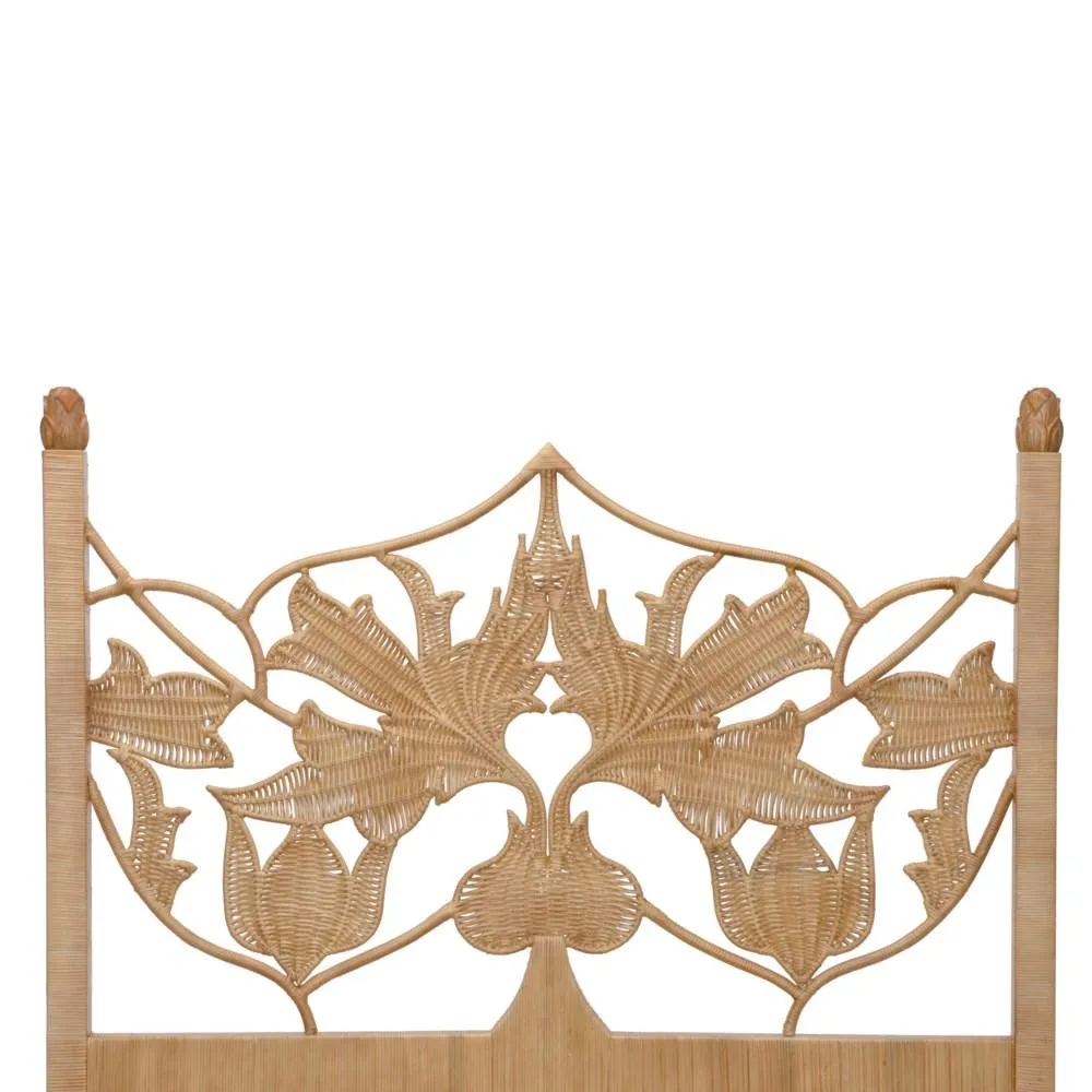 Artichoke Queen Bed - Natural