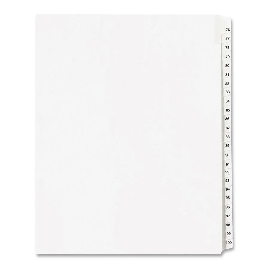 Avery® Allstate Style Collated Legal Dividers