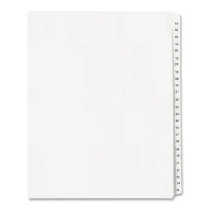 Avery® Collated Legal Exhibit Dividers - Allstate Style