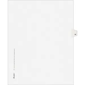 Avery® Individual Legal Dividers Allstate(R) Style, Letter Size, Side Tab #35 (82233)