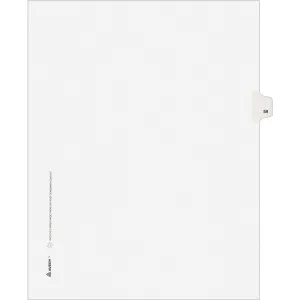 Avery® Individual Legal Dividers Allstate(R) Style, Letter Size, Side Tab #59 (82257)