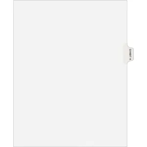 Avery® Individual Legal Dividers Avery® Style, Letter Size, Side Tab EXHIBIT 14 (82334)