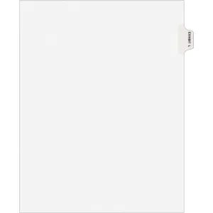 Avery® Individual Legal Exhibit Dividers - Avery Style
