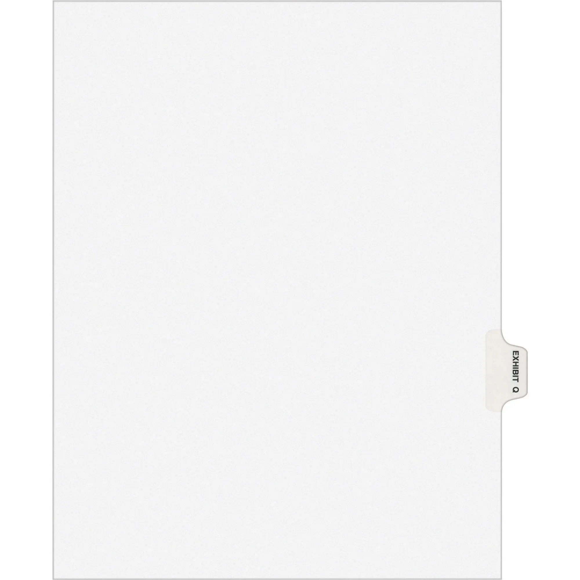 Avery® Individual Legal Exhibit Dividers - Avery Style