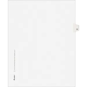 Avery® Individual Legal Exhibit Dividers - Avery Style