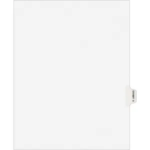 Avery® Individual Legal Exhibit Dividers - Avery Style