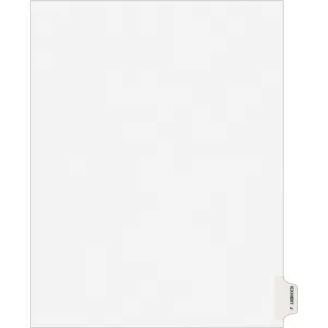 Avery® Individual Legal Exhibit Dividers - Avery Style