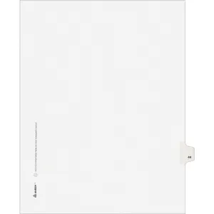 Avery® Individual Legal Exhibit Dividers - Avery Style