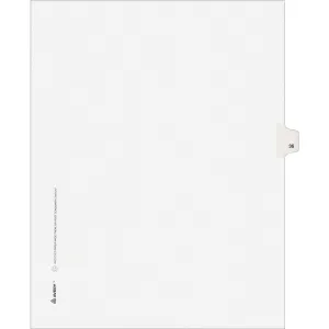Avery® Individual Legal Exhibit Dividers - Avery Style