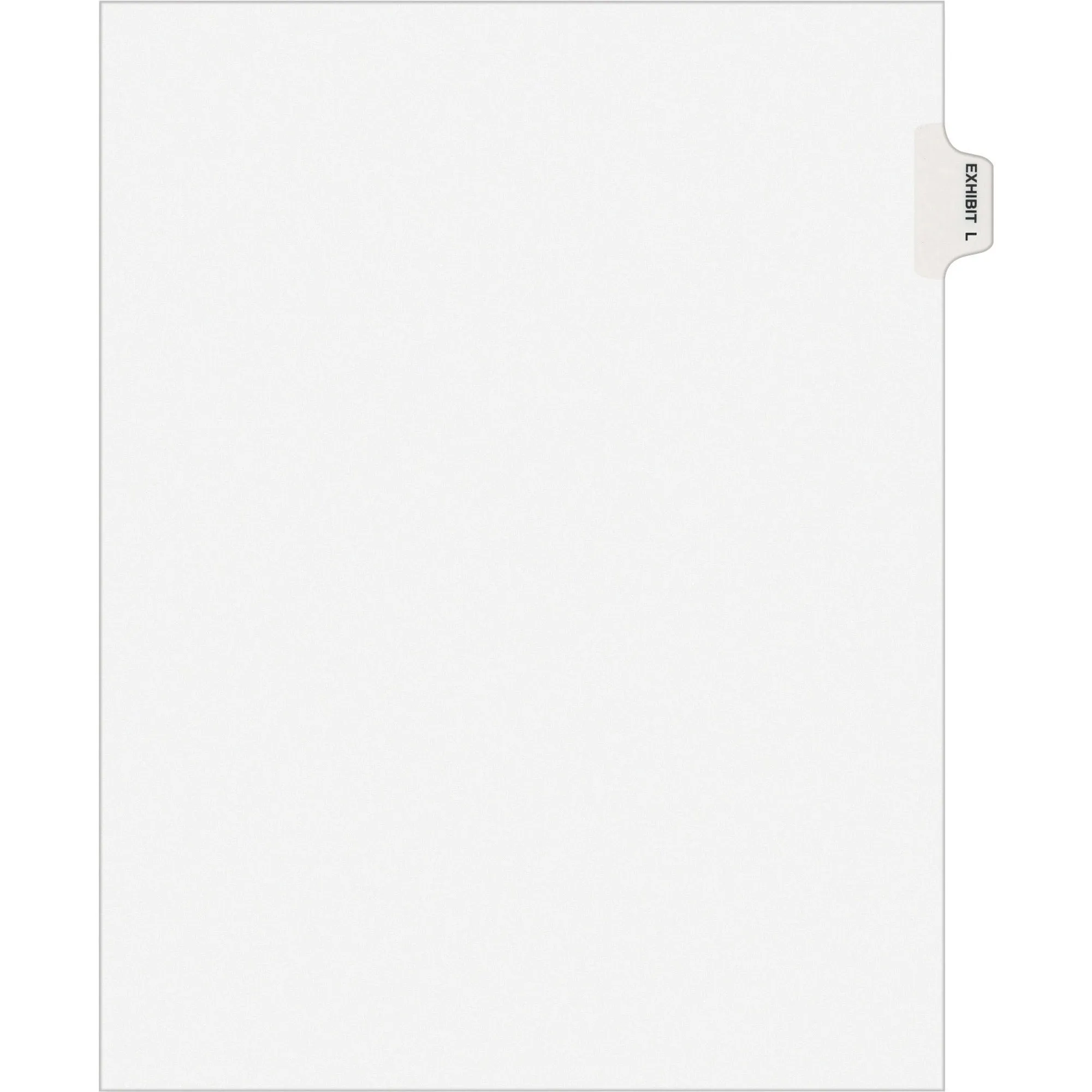 Avery® Individual Legal Exhibit Dividers - Avery Style