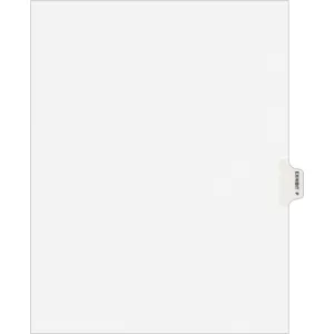 Avery® Individual Legal Exhibit Dividers - Avery Style