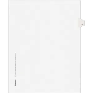 Avery® Individual Legal Exhibit Dividers - Avery Style