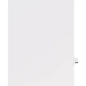 Avery® Side Tab Individual Legal Dividers