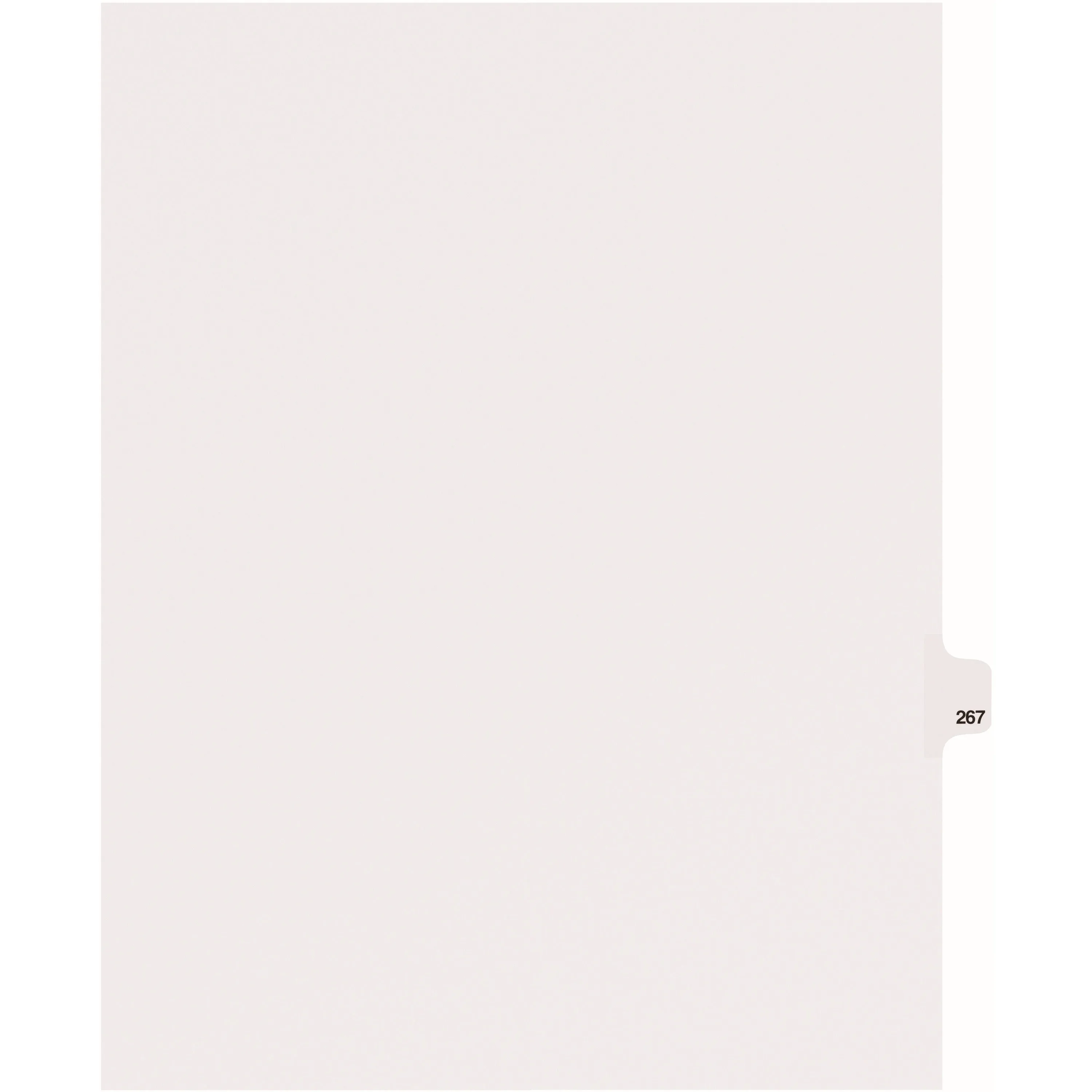 Avery® Side Tab Individual Legal Dividers