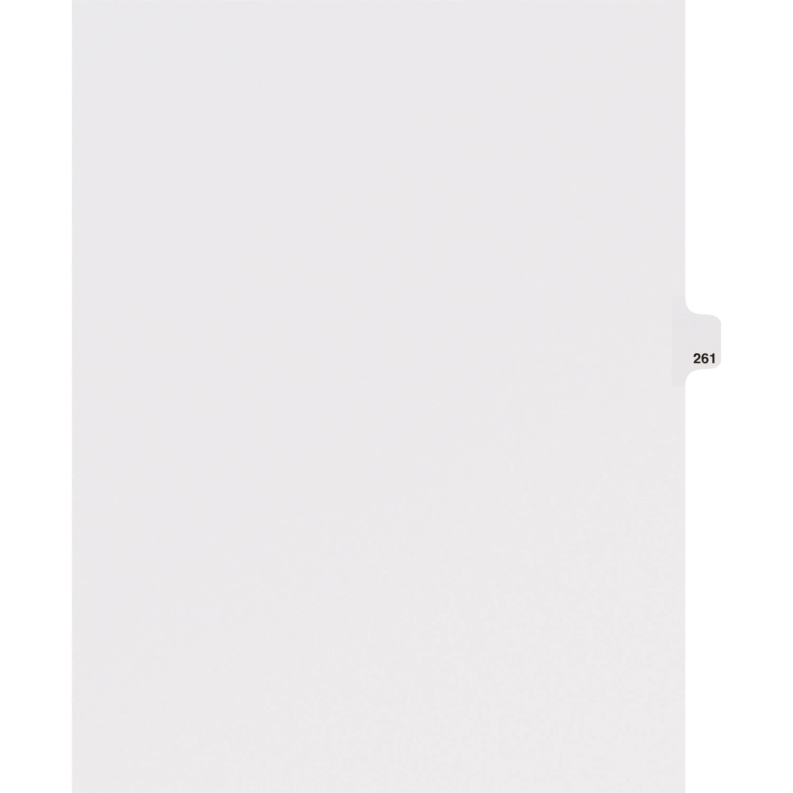 Avery® Side Tab Individual Legal Dividers