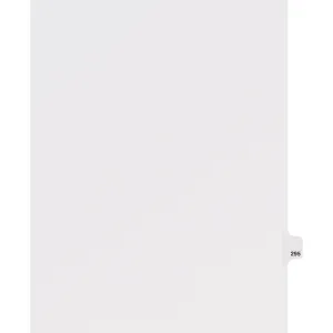 Avery® Side Tab Individual Legal Dividers