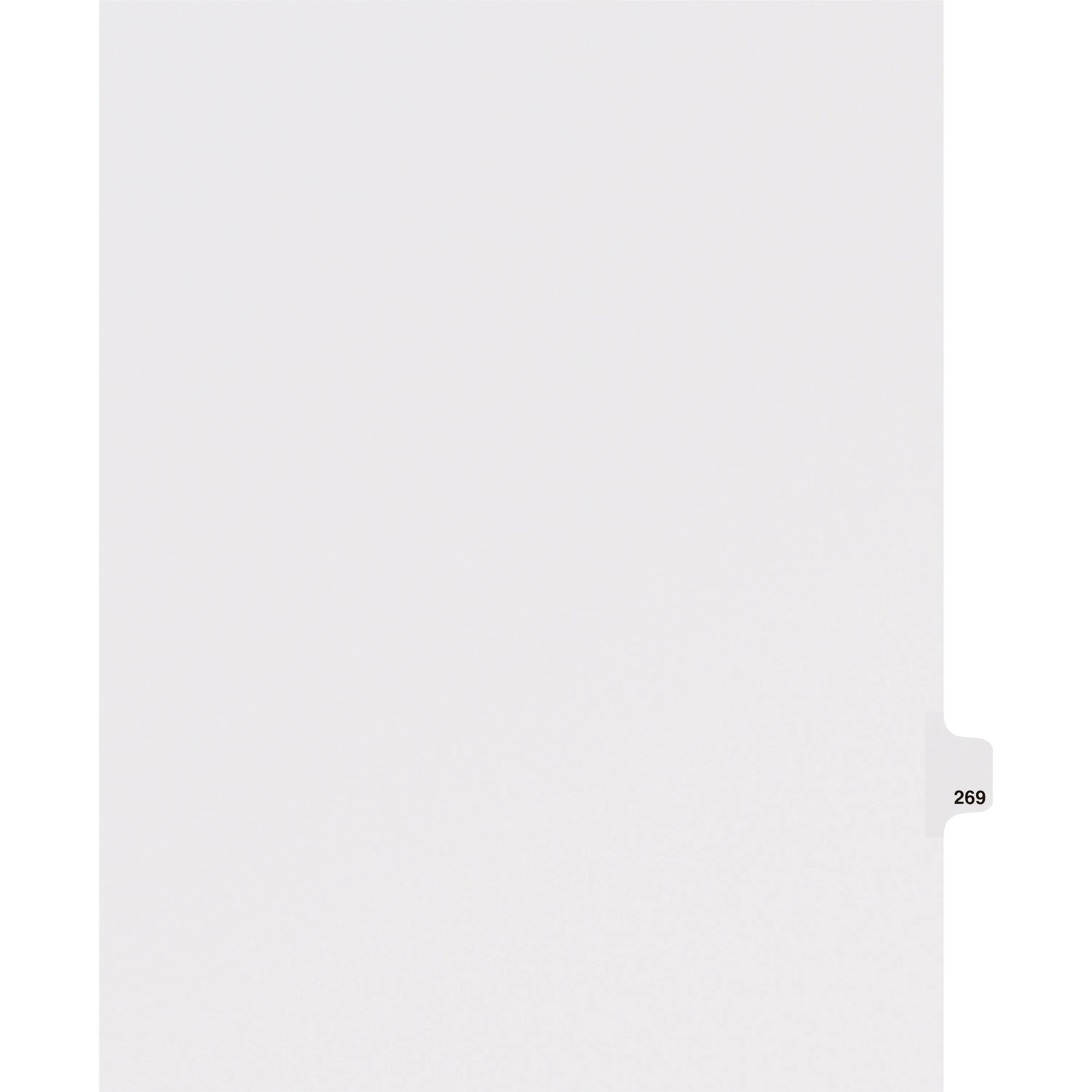 Avery® Side Tab Individual Legal Dividers