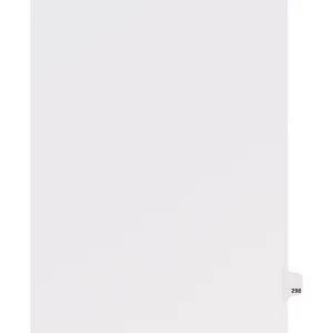 Avery® Side Tab Individual Legal Dividers