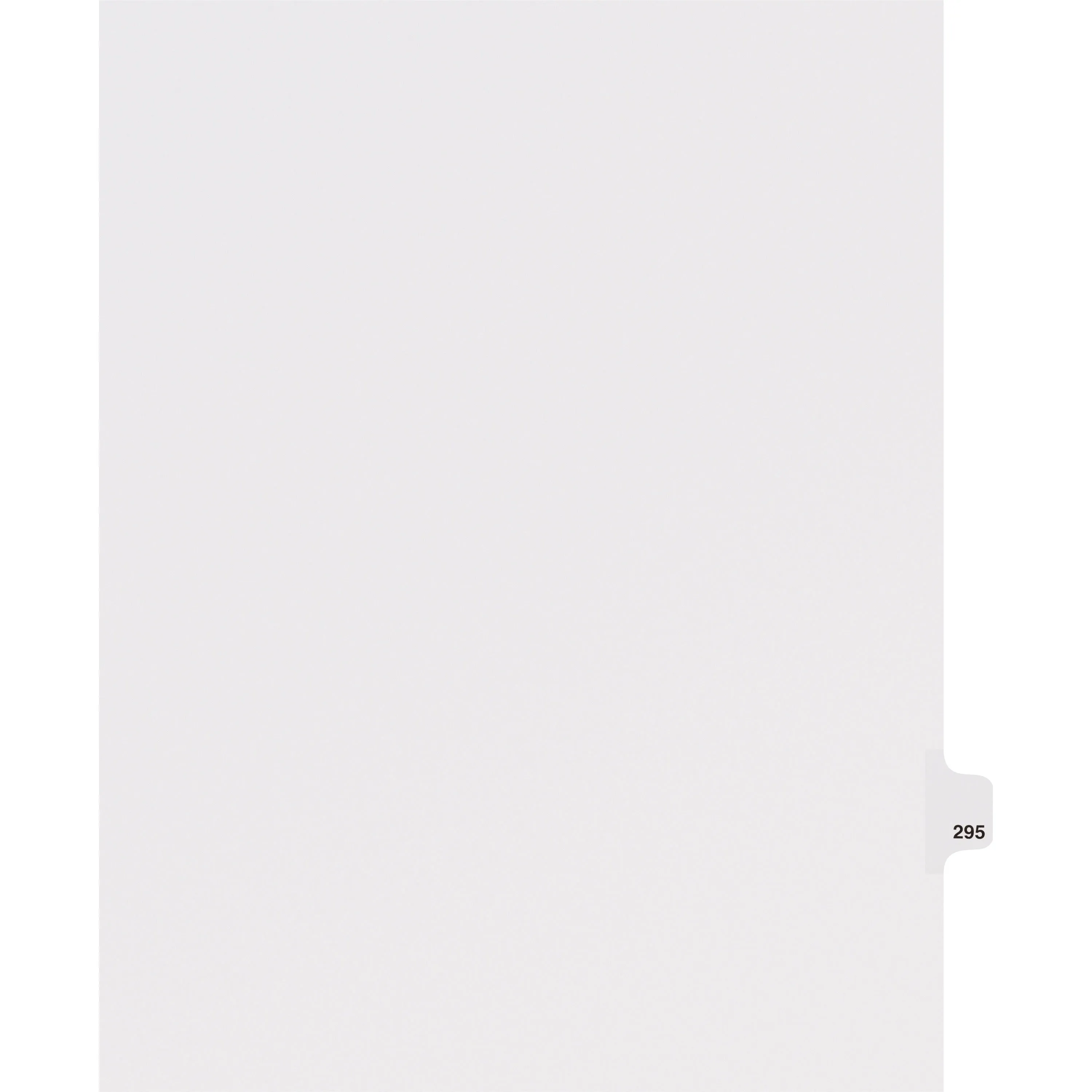 Avery® Side Tab Individual Legal Dividers