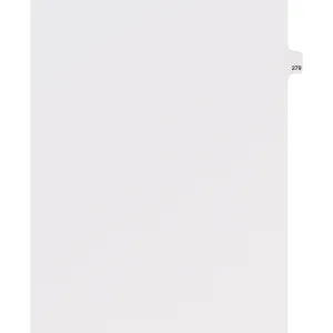 Avery® Side Tab Individual Legal Dividers
