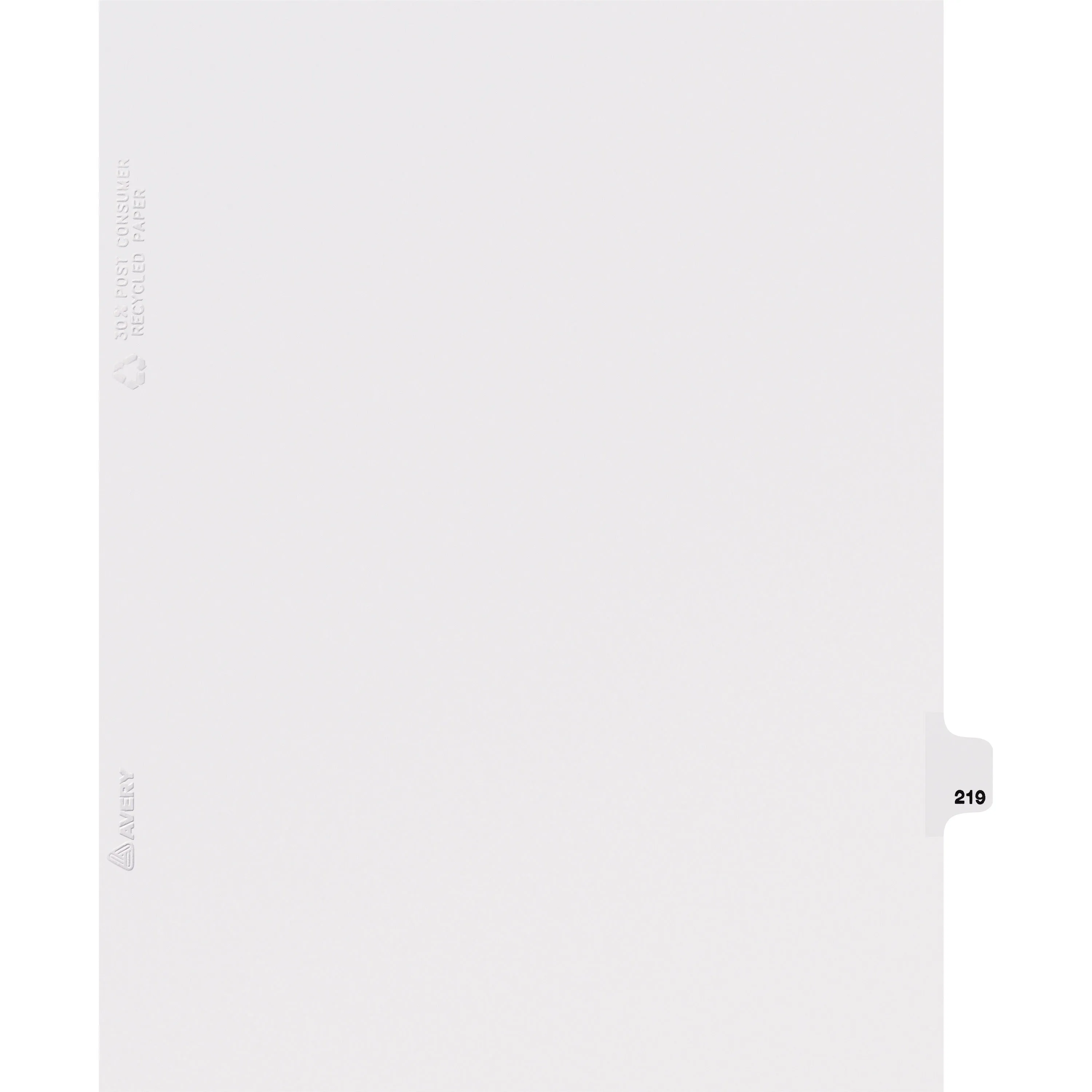 Avery® Side Tab Individual Legal Dividers