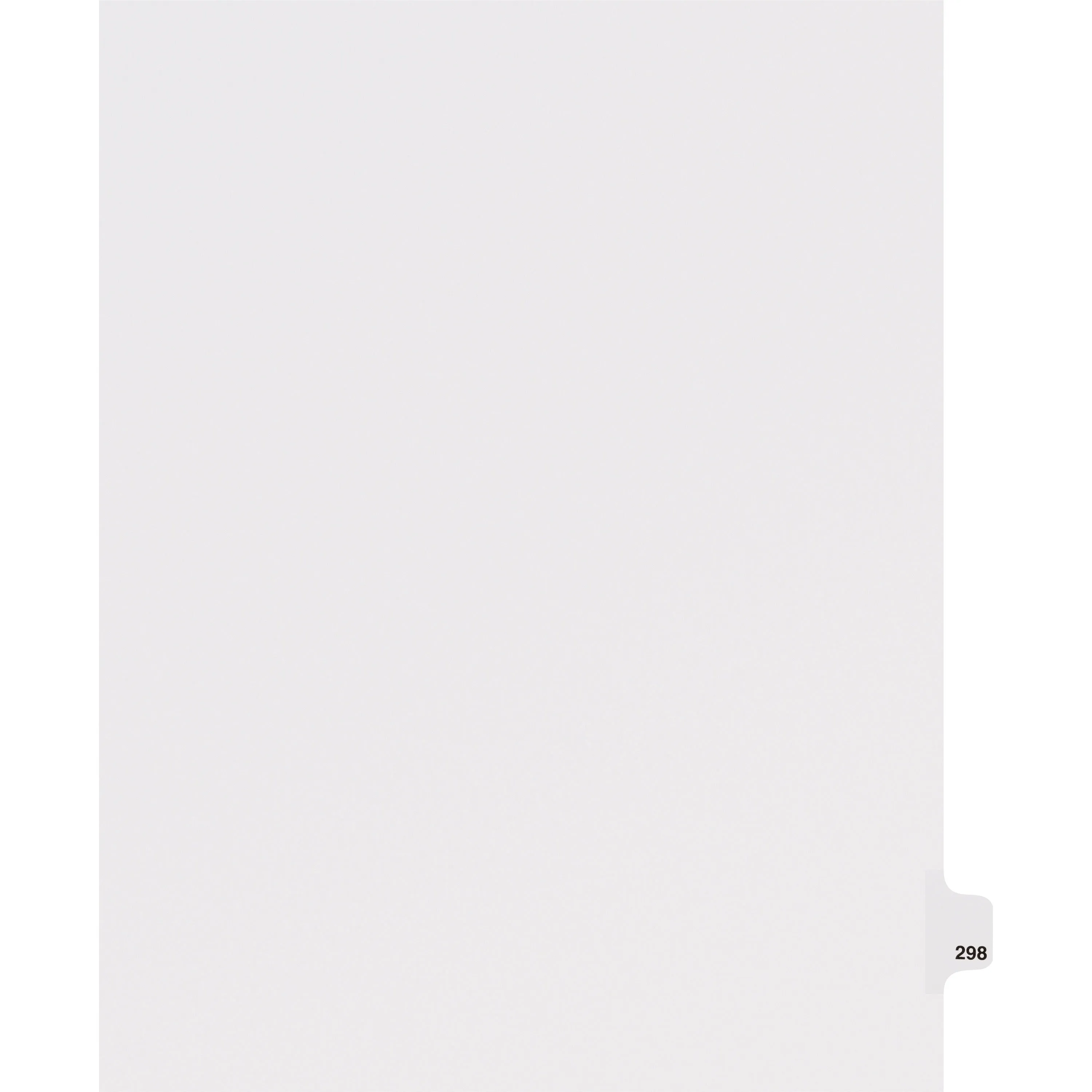 Avery® Side Tab Individual Legal Dividers