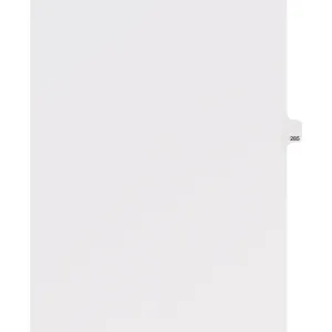 Avery® Side Tab Individual Legal Dividers
